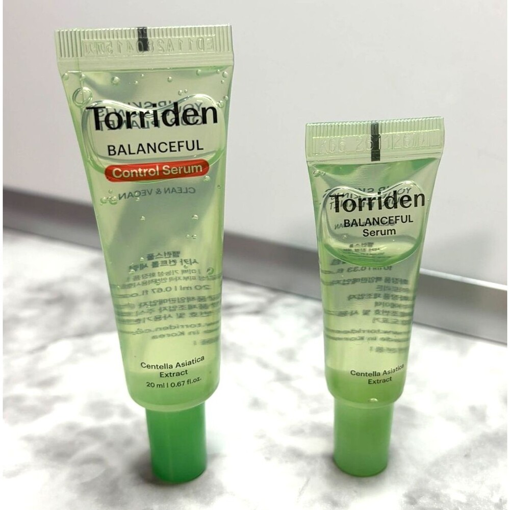 Torriden BALANCEFUL Control Serum 20ml + Serum Centella Asiatica 10ml Duo Set